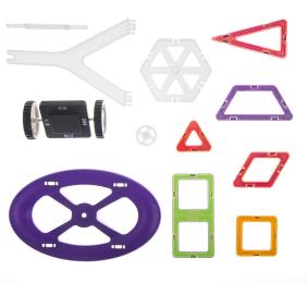 Конструктор Magplayer MPT-88 Black магнітний