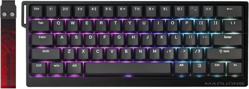 Клавіатура FGG MADLIONS MAD60 HE RGB Black Switch Magnetic (ENG) (FGG-MAD60HE-RGB-BLK)