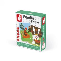 Карткова гра Janod Happy Families Ферма