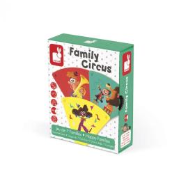 Логічна гра Janod J02755 Black Happy Families Цирк