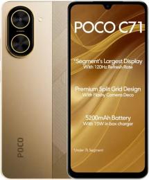 Смартфон Xiaomi Poco C71 4/128GB Gold (Global)