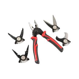Набір інструментів GreenVision LP24063 Red Black (5 в 1)