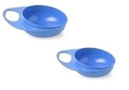 Тарілка для годування Nuvita Easy Eating NV8431 Blue 2шт