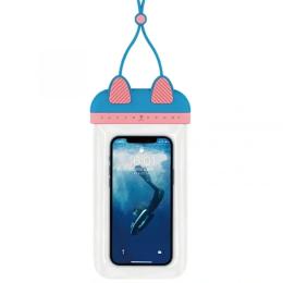 Чохол водонепроникний WIWU Kitty Phone Series Blue