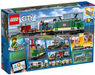Конструктор LEGO City 60198 Вантажний поїзд блоковий (60198)