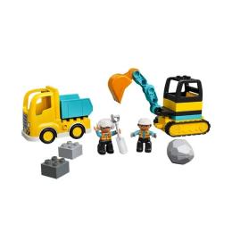 Конструктор LEGO DUPLO Вантажівка та гусеничний екскаватор блоковий (10931)
