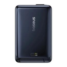 Зовнішній портативний акумулятор Baseus Nomos Qi2 45W 10000mAh Black (P10078800123-00)