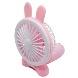 Вентилятор Bambi Зайчик Pink VNTR-002-3