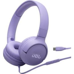 Накладні навушники JBL Tune 520C USB-C Purple (JBLT520CPUR)