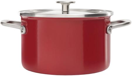 Каструля KitchenAid Steel Core, 20 см, 3, 7 л Red (CC003267-001)