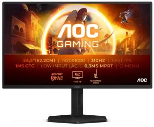 Монітор AOC 25G4SXU Black 24.5