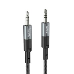 Аудіо-кабель Hoco UPA23 mini-jack 3.5 (тато) - mini-jack 3.5 (тато), 1м Metal Gray
