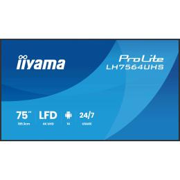 Монітор Iiyama ProLite LH7564UHS-B1AG Black 75