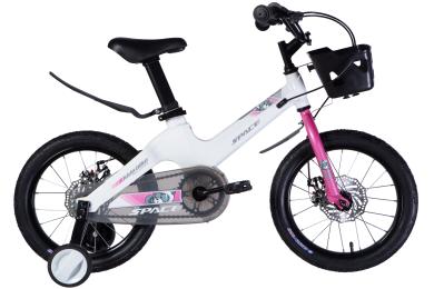 Велосипед MG 16 SPACE KID MOON DD рама-9 білий 2025