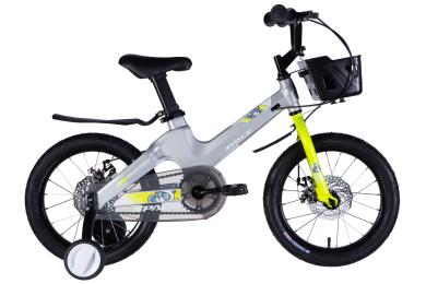 Велосипед MG 16 SPACE KID MOON DD рама-9 сірий 2025