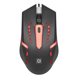 Мишка Defender Flash MB-600L Black класична USB