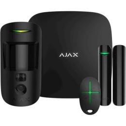Комплект сигналізації Ajax StarterKit Cam Plus HDR (8EU) UA Black