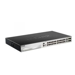 Світч D-Link DGS-3130-30TS Black 30 портів