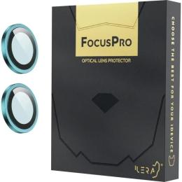 Захисне скло для камери iLera FocusPro Lens для iPhone 15/15 Plus Green (iLFPGre15)