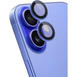 Захисне скло для камери iLera FocusPro Lens для iPhone 16/16 Plus Blue (iLFPBl16)