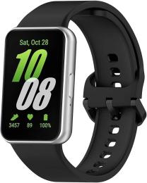 Ремінець для фітнес-браслету BeCover для Samsung Galaxy Fit 3 (20mm) Black (713195)