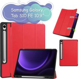 Чохол-книжка для планшета BeCover Flexible TPU Mate для Samsung Tab S10 FE (SM-X520/SM-X526) 10.9/S10 Lite/S9 FE/S9 Red (713267)