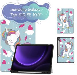 Чохол-книжка для планшета BeCover Flexible TPU Mate для Samsung Tab S10 FE (SM-X520/SM-X526) 10.9/S10 Lite/S9 FE/S9 Unicorn (713272)