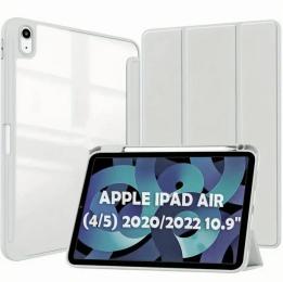 Чохол-книжка для планшета BeCover Soft Edge TPU для Apple iPad Air (4/5) 2020/2022 10.9 Gray (711699)