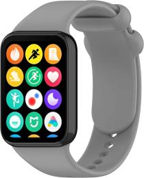 Ремінець для фітнес-браслету BeCover для Xiaomi Smart Band 9 Pro Gray (713203)