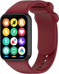 Ремінець для фітнес-браслету BeCover для Xiaomi Smart Band 9 Pro Red Wine (713205)