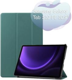 Чохол-книжка для планшета BeCover Smart Case для Samsung Tab S10 FE (SM-X520/SM-X526) 10.9/S10 Lite/S9 FE/S9 Dark Green (713275)