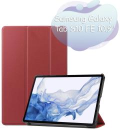 Чохол-книжка для планшета BeCover Smart Case для Samsung Tab S10 FE (SM-X520/SM-X526) 10.9/S10 Lite/S9 FE/S9 Red Wine (713281)