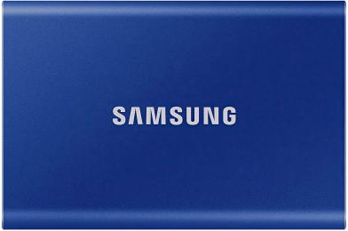 Зовнішній SSD диск Samsung T7 Blue (MU-PC1T0H/WW) 1TB