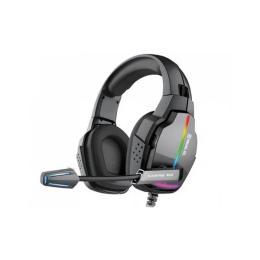 Накладні навушники REAL-EL GDX-7680 Black провідні з мікрофоном