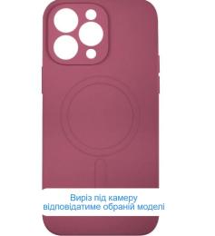 Чохол-накладка Speshl Monro MagSafe iPhone 16 Burgundy #13