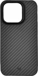Чохол-накладка iLera Carbon Series Full Protection case 1.0 for iPhone 15