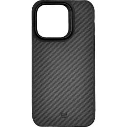 Чохол-накладка iLera Carbon Series Full Protection case 1.0 for iPhone 15 Plus
