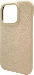 Чохол-накладка iLera NAPA leather Case 1.0 for iPhone 15 Pro Max Lady Beige