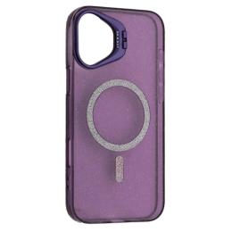 Чохол-накладка Infinity PRO CRYSTALSHINE FORTABLE MAGSAFE for iPhone 16 Plus Purple