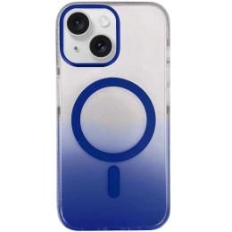 Чохол-накладка EpiK TPU + PC Phantom with MagSafe для Apple iPhone 15 (6.1) Blue