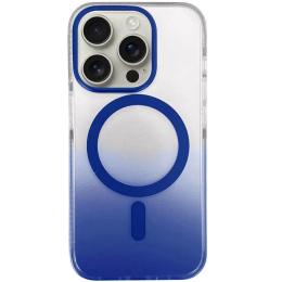 Чохол-накладка EpiK TPU + PC Phantom with MagSafe для Apple iPhone 15 Pro (6.1) Blue