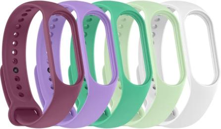 Набір ремінців для фітнес-браслета ArmorStandart для Xiaomi Mi Band 7/6/5 New Style Flora (ARM75059)