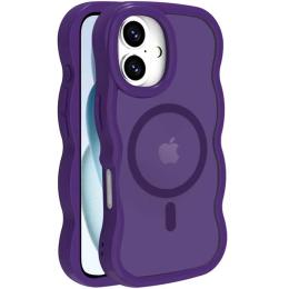Чохол-накладка EpiK TPU + PC Undine with MagSafe для Apple iPhone 16 (6.1) Purple
