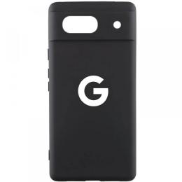 Чохол-накладка Lakshmi Silicone Cover Full Camera (AA) with logo для Google Pixel 7a Black