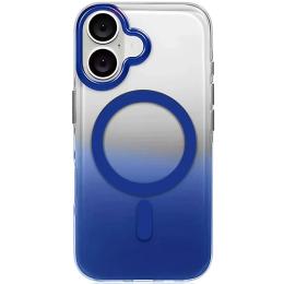 Чохол-накладка EpiK TPU + PC Phantom with MagSafe для Apple iPhone 16 (6.1) Blue