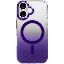 Чохол-накладка EpiK TPU + PC Phantom with MagSafe для Apple iPhone 16 (6.1) Purple