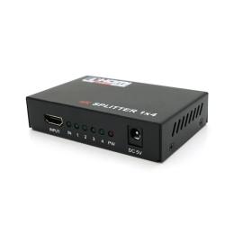 Сплітер Infinity HDMI X4 4K, 2K, 3D, 1080Р, 1, 4 версія, DC5V/2A, Metal, Box