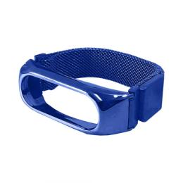 Ремінець для фітнес-браслету Infinity Xiaomi Mi Band 3/4/5/6 Milanese Loop Blue