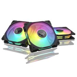 Вентилятор для ПК Asus TUF Gaming TR120 ARGB Reverse 3-Pack Black (90DA00D0-B09020)