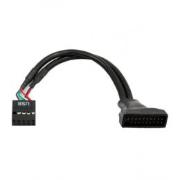 Кабель для компютерних комплектуючих Chieftec Cable-USB3T2 Black 19PIN USB 3.0 to 9PIN USB2.0